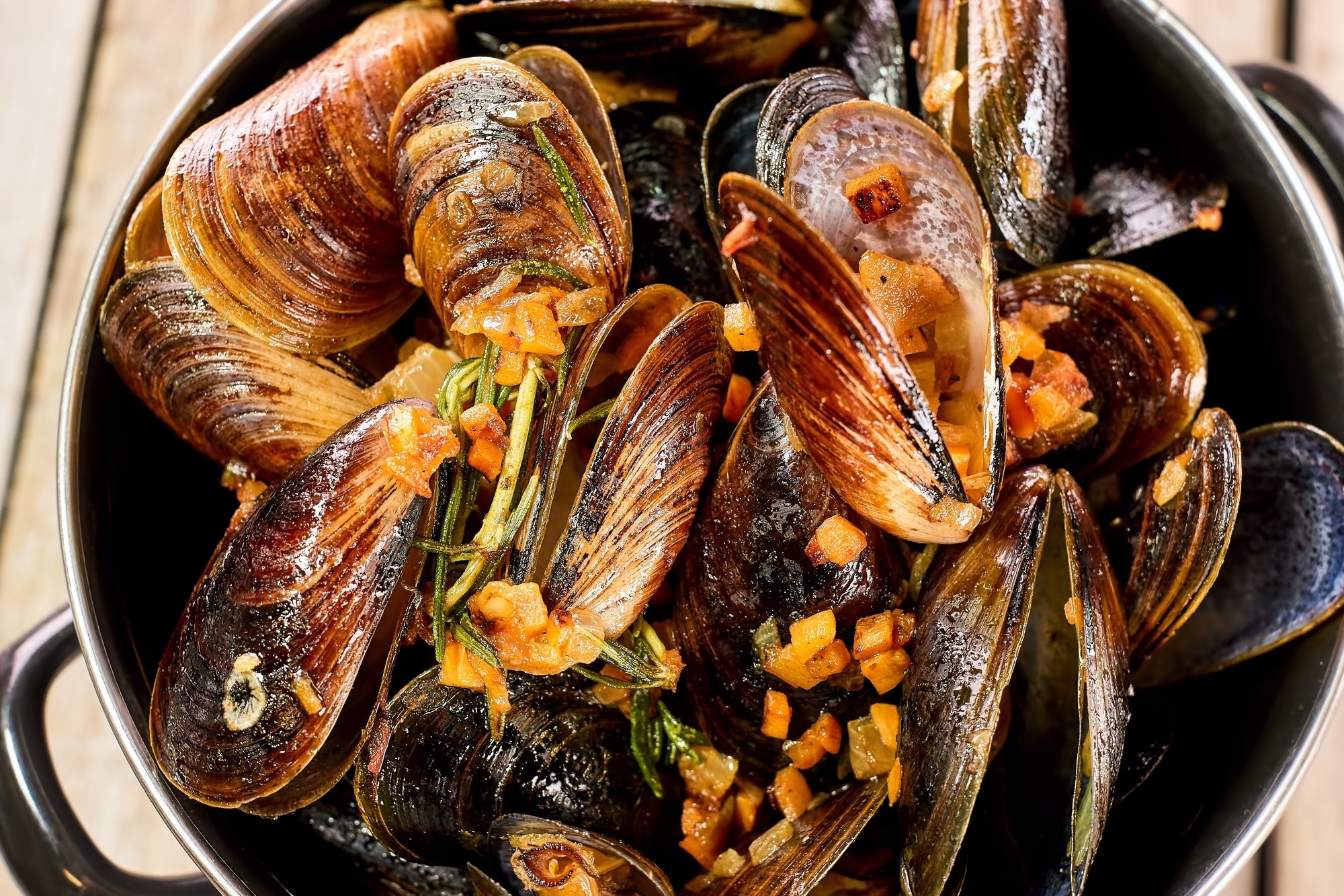 Restaurant de moules frites à La Cotinière sur l’île d'Oléron La